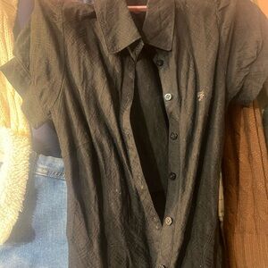 Burberry Black plaid dress with Blue Label size 38 with Burberry logo